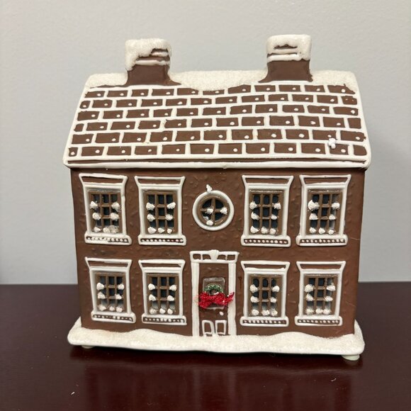 Martha Stewart Woodland Gingerbread HOUSE Decor Light Up Village Building in Box - Picture 2 of 11